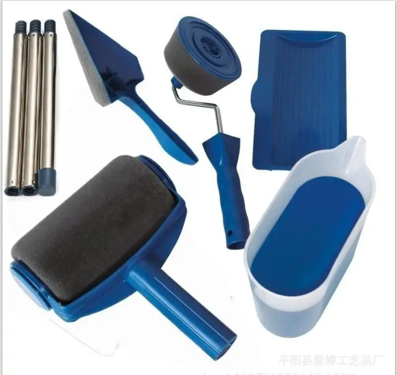 

Paint Runner Rollers Brush Set DIY Paint Flocked Edger Roller for Painting Walls Home Garden Tool Office Room Wall Decoration