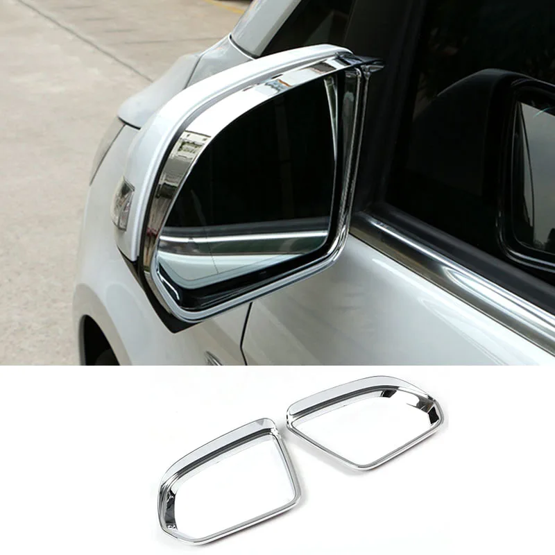 

Car ABS Styling Chrome Door Mirror Eyebrow Frame Cover Decor Trim Fit for Mercedes-Benz Vito 2014-2018