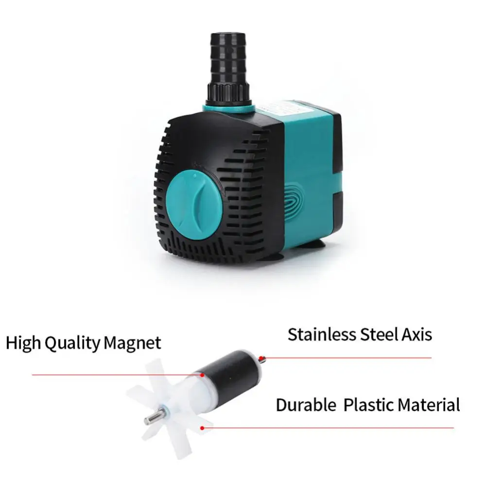 3/6/10/15/25/35/50W Water Pump Submersible Suction for Aquarium Fish Tank Changing Water-cooled Filter | Дом и сад