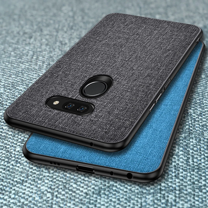 Тканевый чехол для LG V40 G8 G8S ThinQ K40 Stylo 5, мягкий силиконовый чехол s Для lenovo S5 Pro/K5 Pro