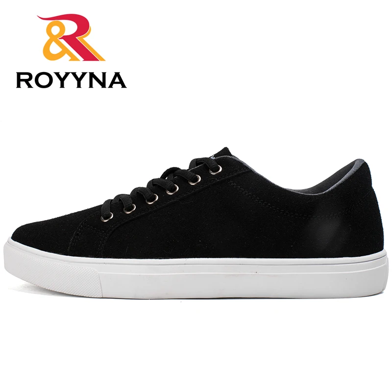 BLACK ROYYNA/Новинка года; дизайнерские Популярные кроссовки; женская уличная Повседневная обувь; женская обувь для отдыха; женская обувь; модная обувь - Цвет: BLACK
