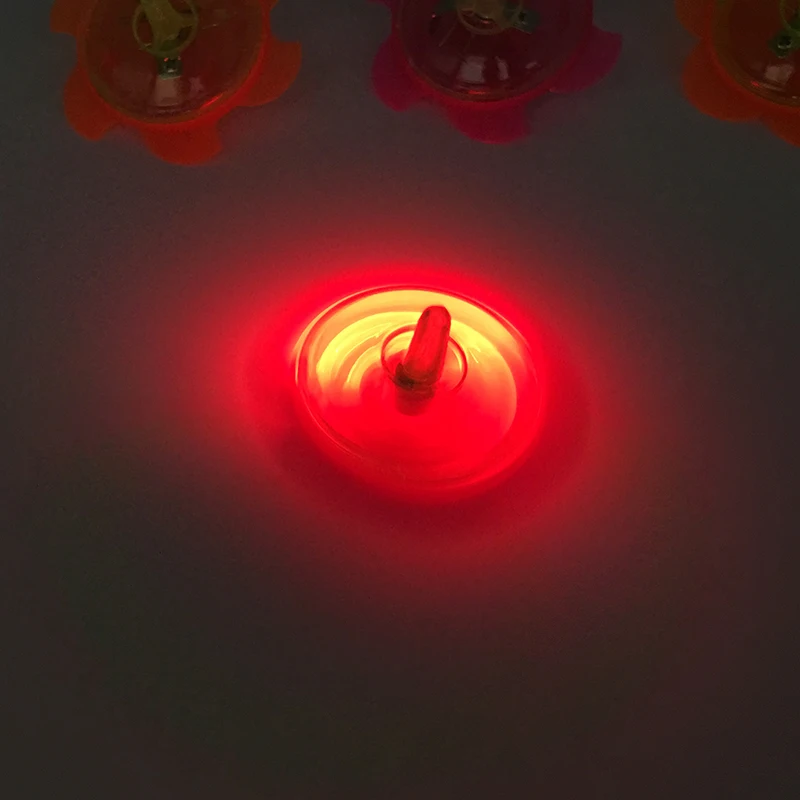 Светящийся гироскоп пластиковый Пальчиковый маленький мальчик головоломка