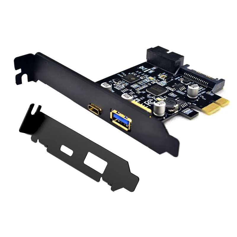 добавьте карту pci e в 4 порта s usb3 1 gen 1 5