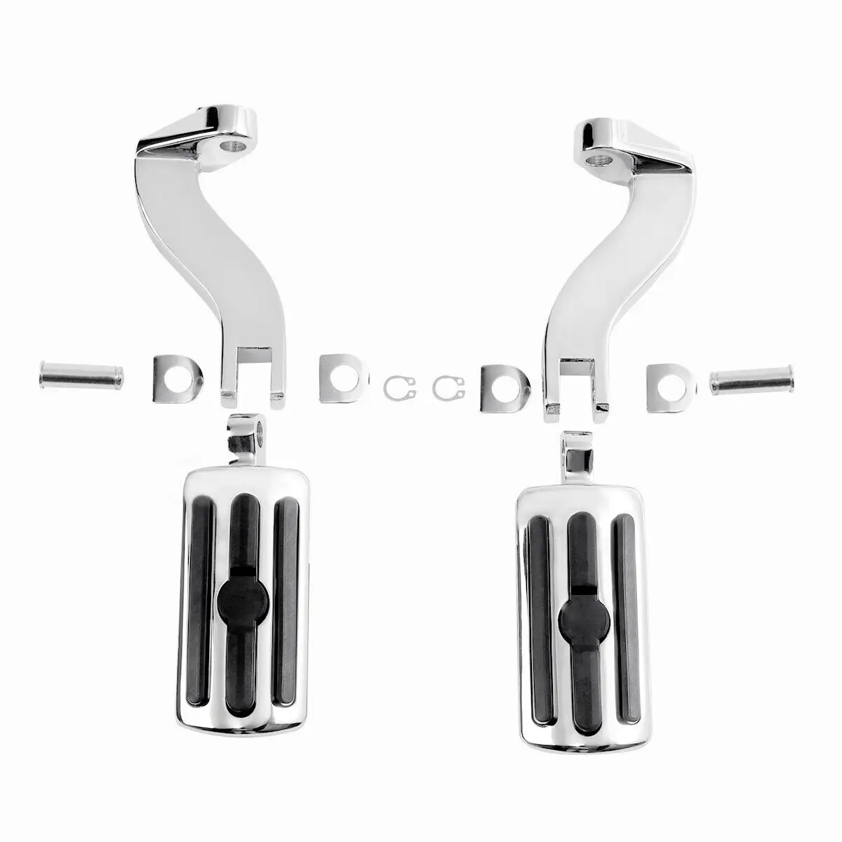 

Motorcycle Rear Passenger Foot Pegs Mount Bracket For Harley Touring Road King Glide Street Glide 93-20