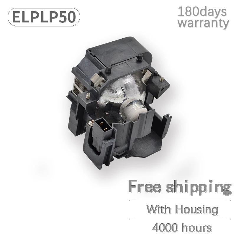 Бесплатная доставка лампы для проектора ELPLP50 EPS0N Powerlite 825 + 826 Вт 84|Лампы проекторов|