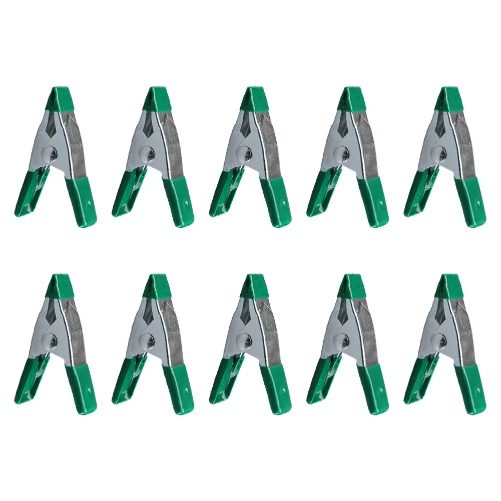 

10pcs Multipurpose Metal Clip Spring Alligator Clip For Pointy Mouth Tent For Fixing Market Stalls Tarpaulins Covers