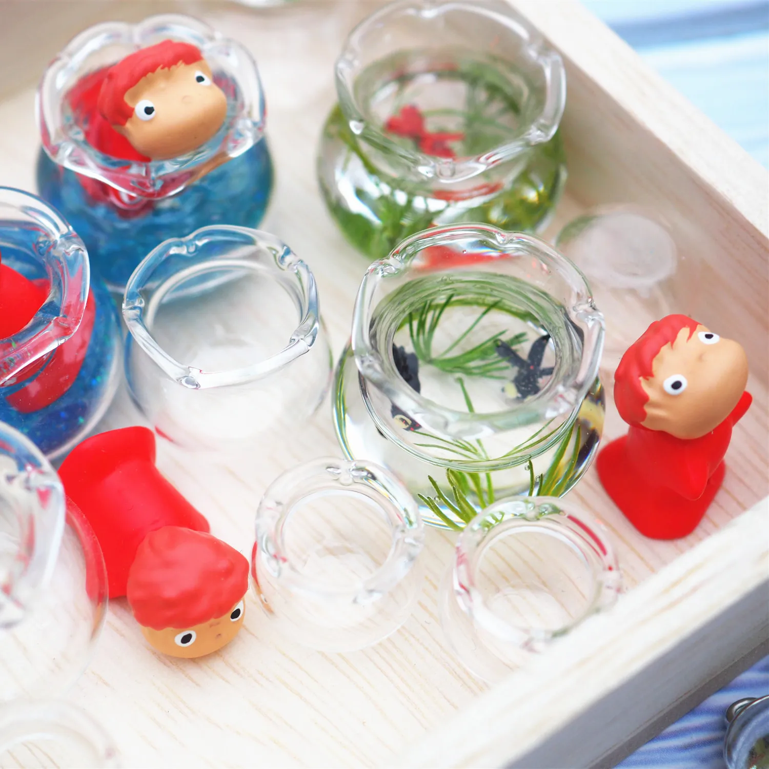 5 шт. прозрачные подвески для аквариума из смолы|Ювелирная фурнитура и