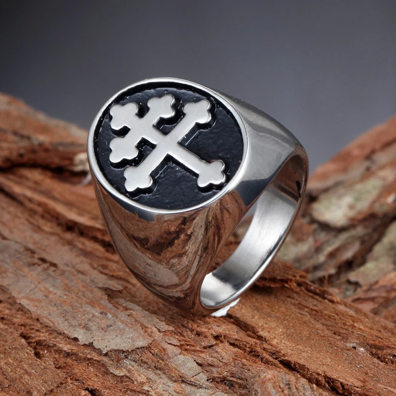 

Simple Men's Punk Ring Fashion Personality Motorcycle Biker Jewelry Boyfriend Creative Gift Wholesale