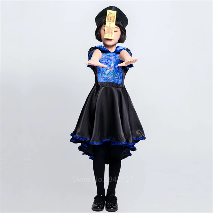 Традиционный костюм вампира с призраками китайского производства страшный для