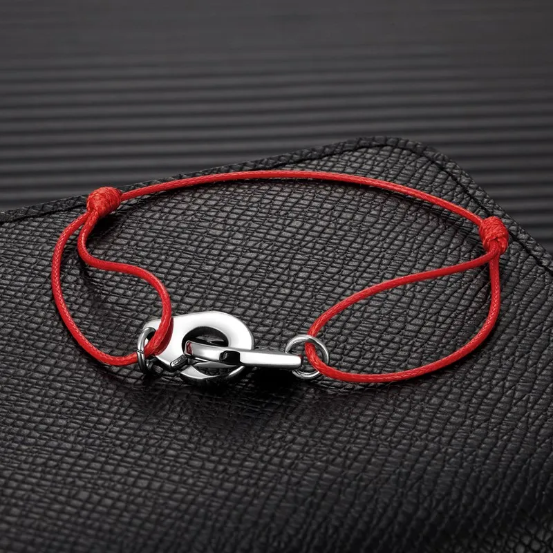 MKENDN модный браслет из нержавеющей стали регулируемая шнуровка для мужчин и