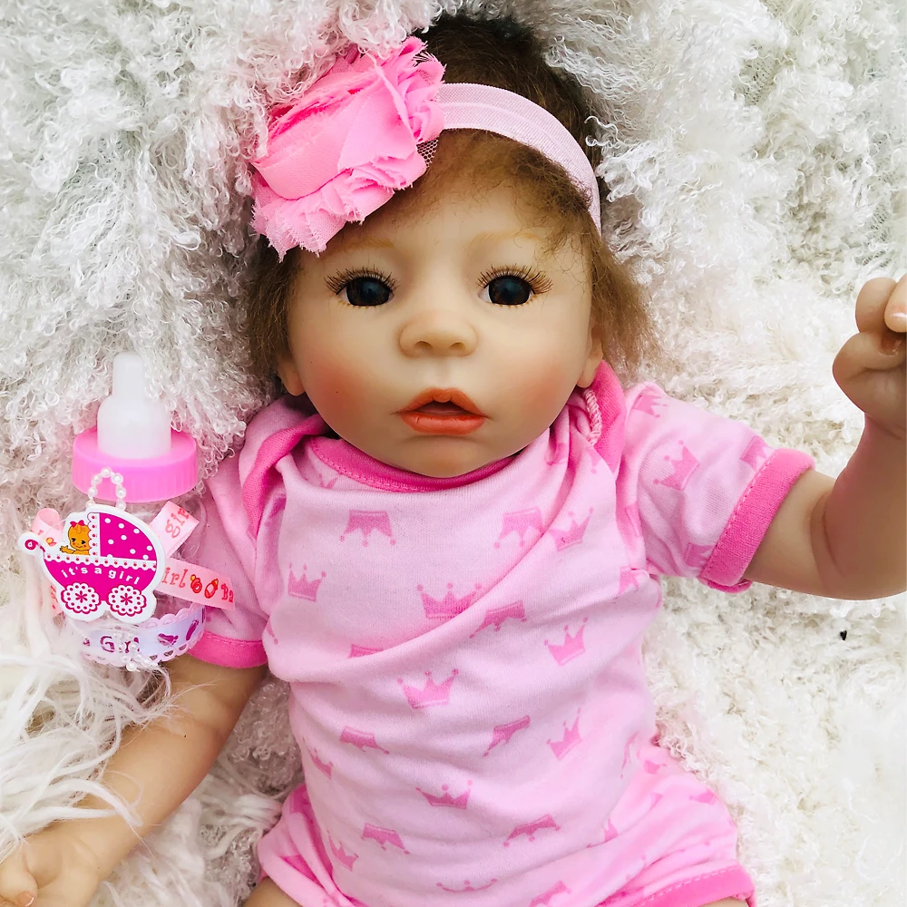 Реалистичные куклы Bebes Reborn Baby 18 дюймов виниловые силиконовые Детские кукольные