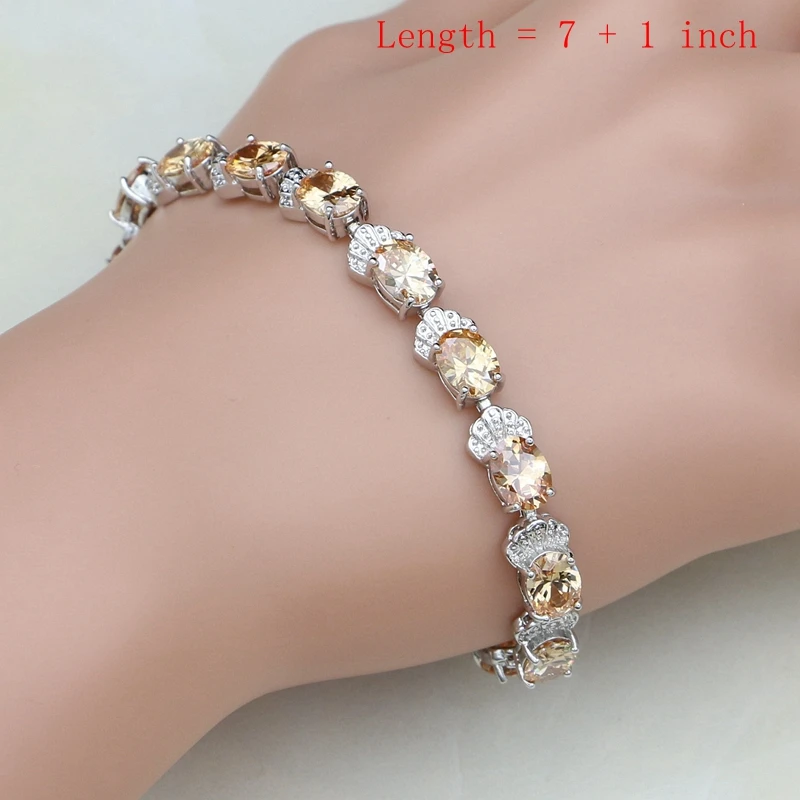 Комплект из колье и серёг серебра 925 пробы | Украшения аксессуары