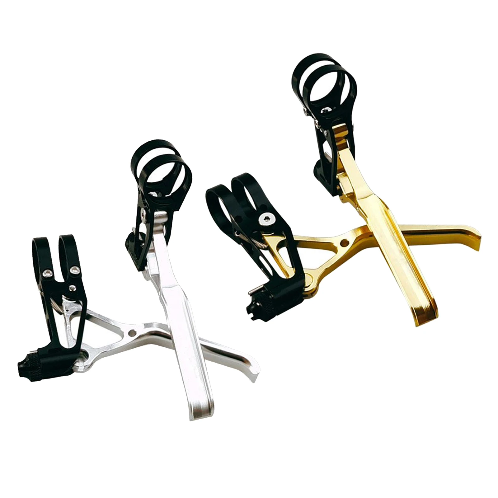 

1 Pair Ultralight Aluminum Alloy MTB Bicycle Road Bike Handle Handlebar Brake Lever 22.2mm Hand Bar End Fixed Gear