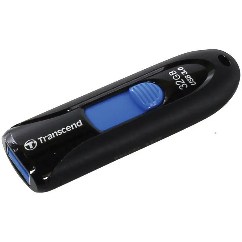 Память Transcend &quotJetFlash 790&quot 32GB USB 3.0 Flash Drive синий/черный | Электроника