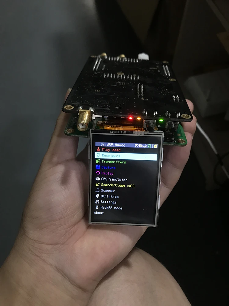 PortaPack для HackRF One SDR программное обеспечение определяется Радио 1 МГц до 6 ГГц Материнская плата макетная плата комплект с portapack