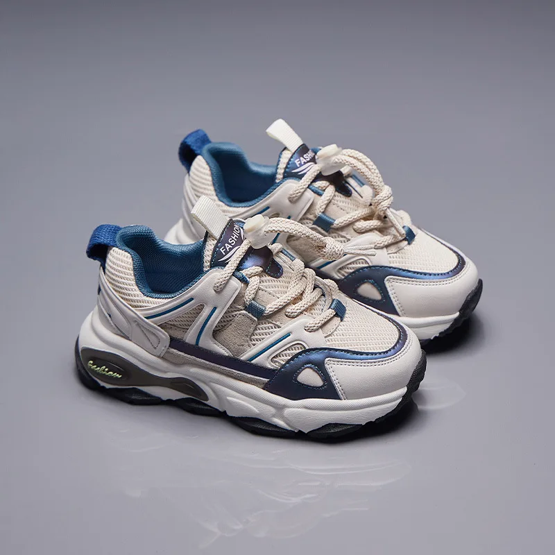 

New Girls Shoes Boys Sneakers Children Mesh Sport Shoes Student Spring Breathable Kids Baby Toddler Soft Sole 03A