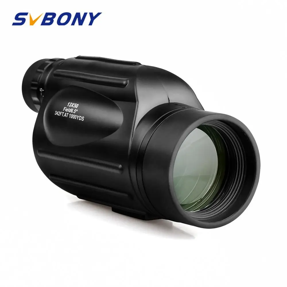 Svbony SV49 Монокуляр 13x50 с большим увеличением ремешок водостойкий телескоп для прогулок, охоты и кемпинга Birdwatch F9342