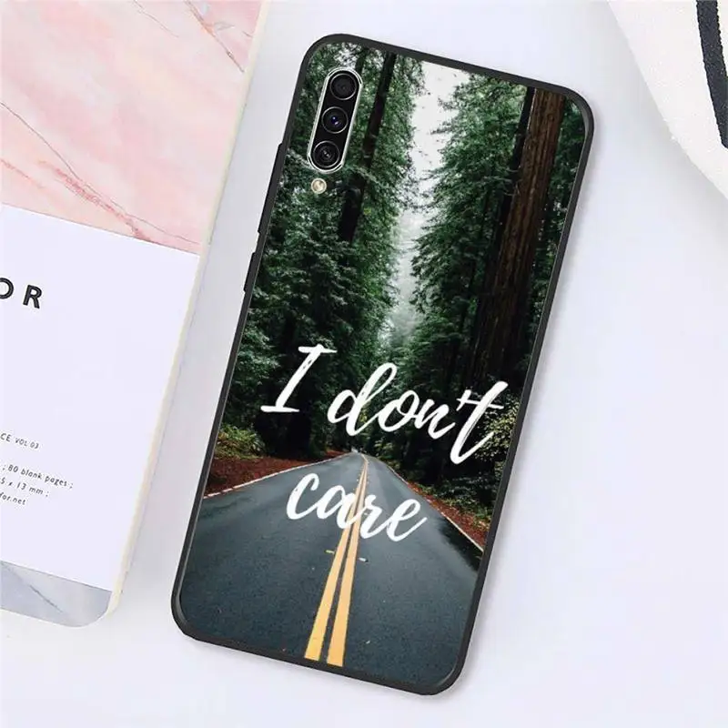 

Travel mountain road pattern Phone Cases For Samsung galaxy S 9 10 20 A 10 21 30 31 40 50 51 71 s note 20 j 4 2018 plus