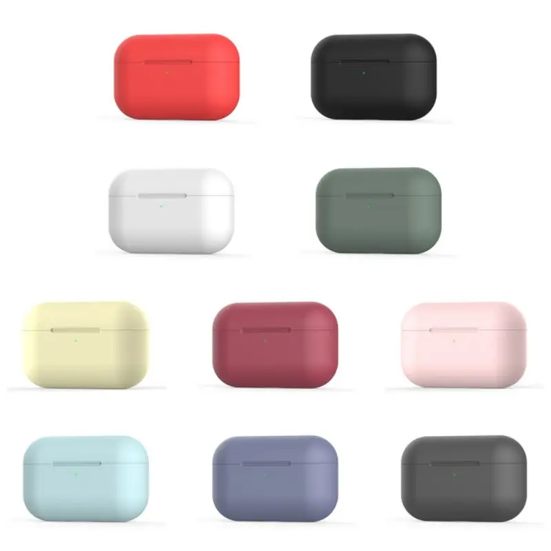 New Full Protection For Air pod Pro Headphone Box Cover Bluetooth Earbuds Case Protective Silicone | Электроника