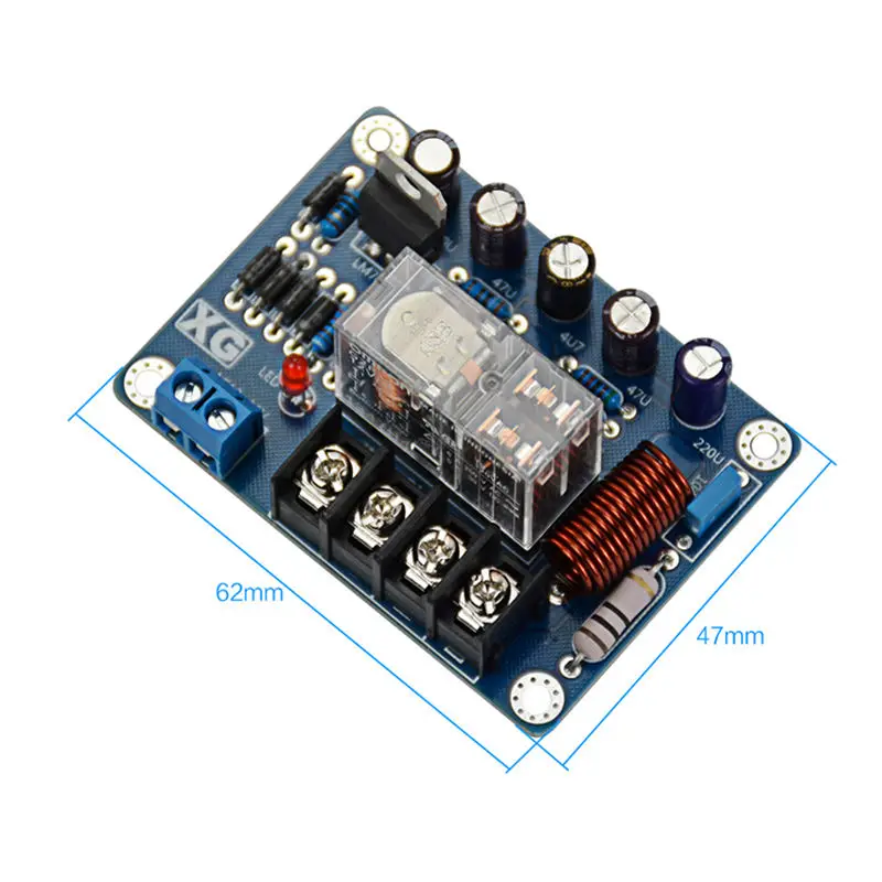 HFES 2Pcs Audio Speakers Protect Board Mono Upc1237 Speaker Protection Ac9-16V Mirror Symmetrical Circuit | Электроника