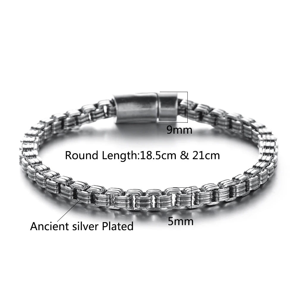 Модные браслеты Будды в стиле панк браслет старинный серебряный цвет для женщин