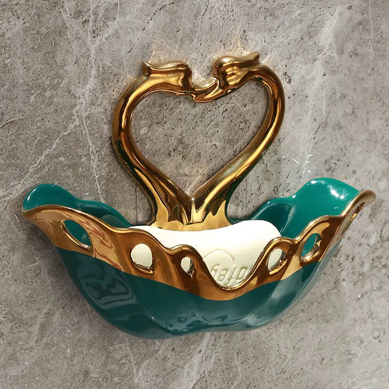 

Drain Soap Holder Box Leaf Shape Soap Box Bathroom Soap Holder Dish Storage Plate Tray Bathroom Shower Supplies Bathroom Gadgets