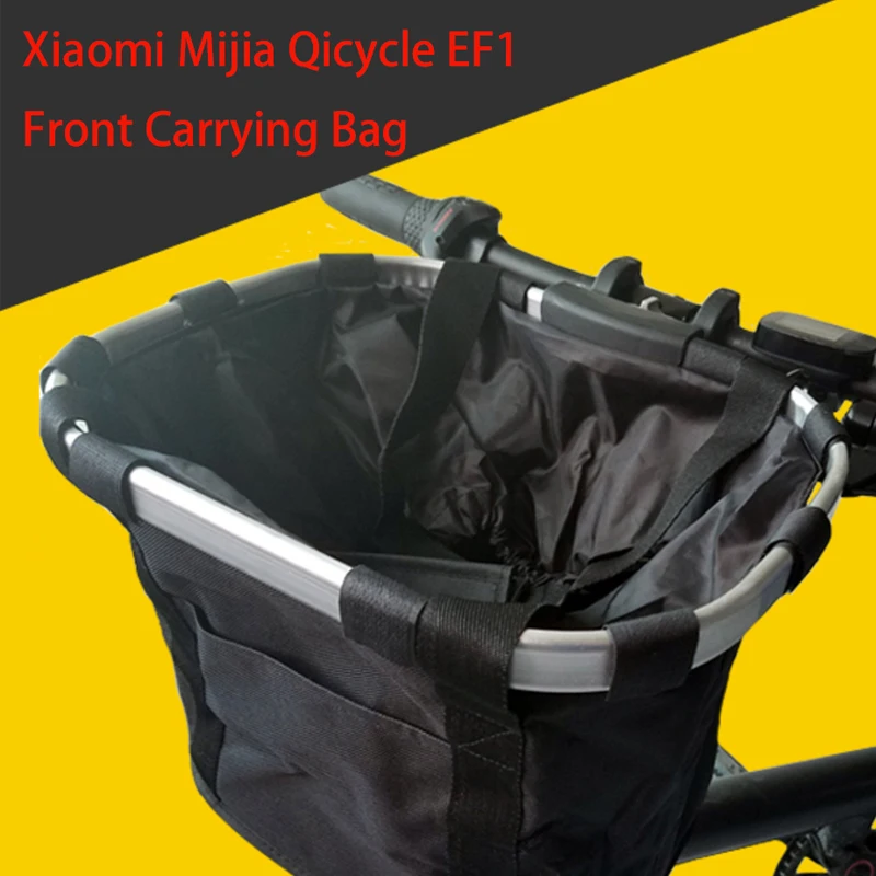 

For Xiaomi Mijia Qicycle EF1 Electric Scooter Storage Front Pet Carrying Bag Basket Package for Foldable Electric E-Bike Scooter