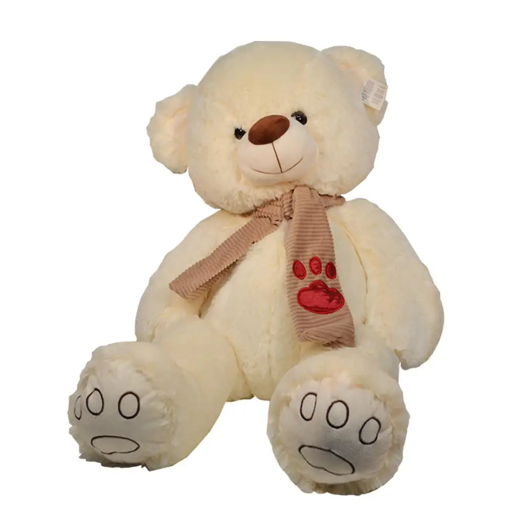 60 см белый медведь плюшевые игрушки чучела PP хлопок кукла дети день рождения