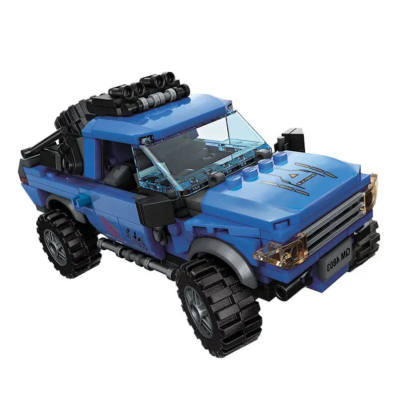 

375Pcs Technic 3 In 1 Deformation Dinosaur Pickup Truck off roader Car Block Set DIY Building Brick Toy For Kids