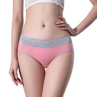 women panties cotton briefs large size hip lifting stretch underwear high waist panties soft breathable lady solid color briefs