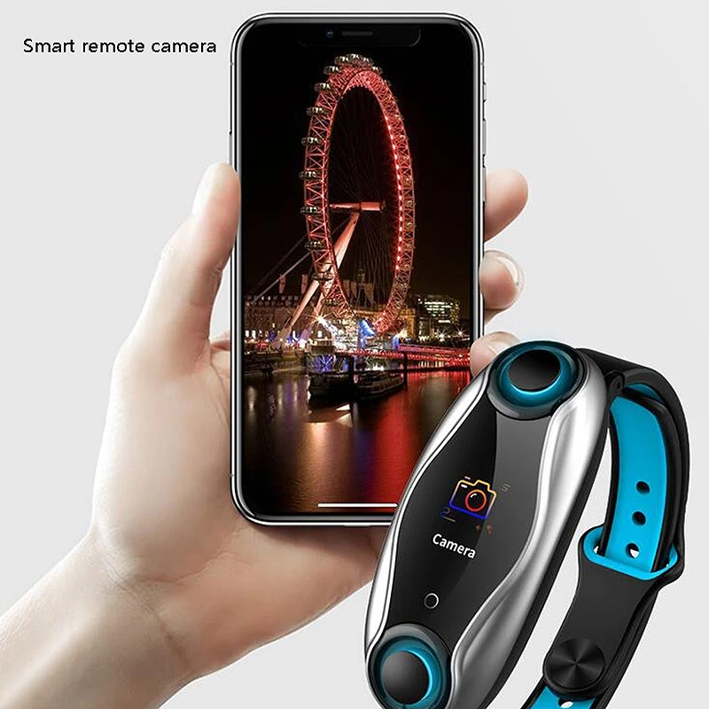 

Smart Bracelet Heart Rate Bluetooth Earphone Two-In-One Sports Bracelet Wireless Bluetooth Earphone