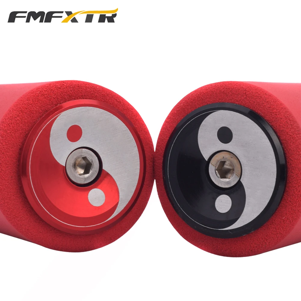 Fmfxtrbiking прочный руль из сплава одна пара алюминиевые Заглушки для руля велосипеда