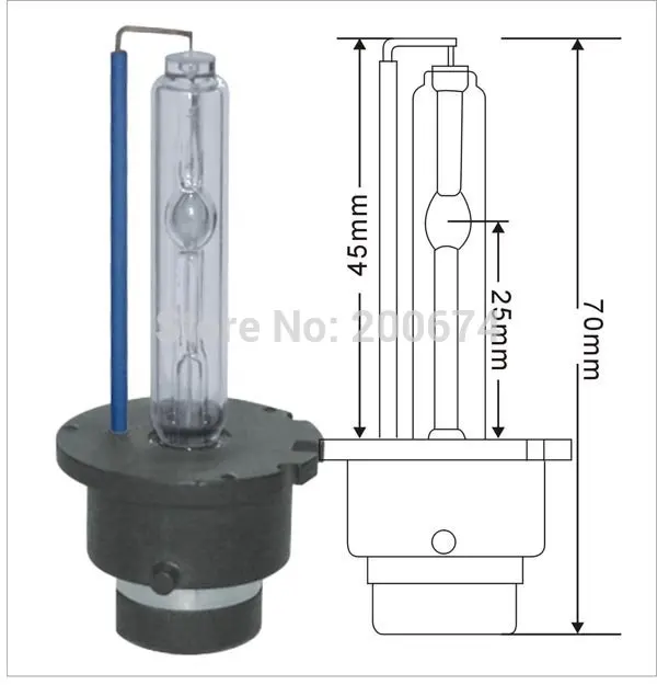 35 Вт/55 Вт AC HID Автомобильные светодиодные лампы фар ксеноновая лампа для