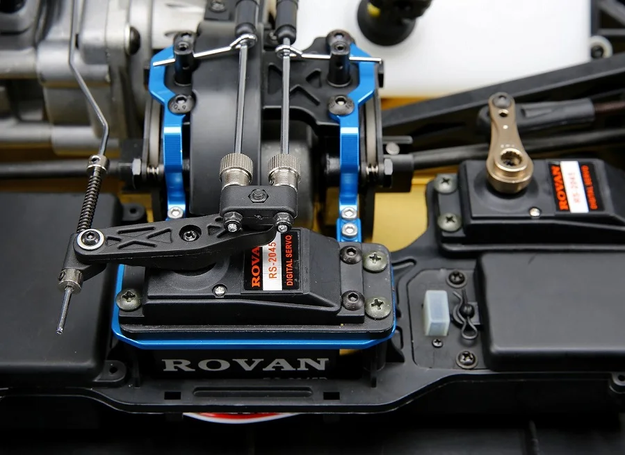 CNC металлический сервопривод опорный мост для 1/5 LOSI 5IVE T ROFUN ROVAN LT King Motor X2 Rc