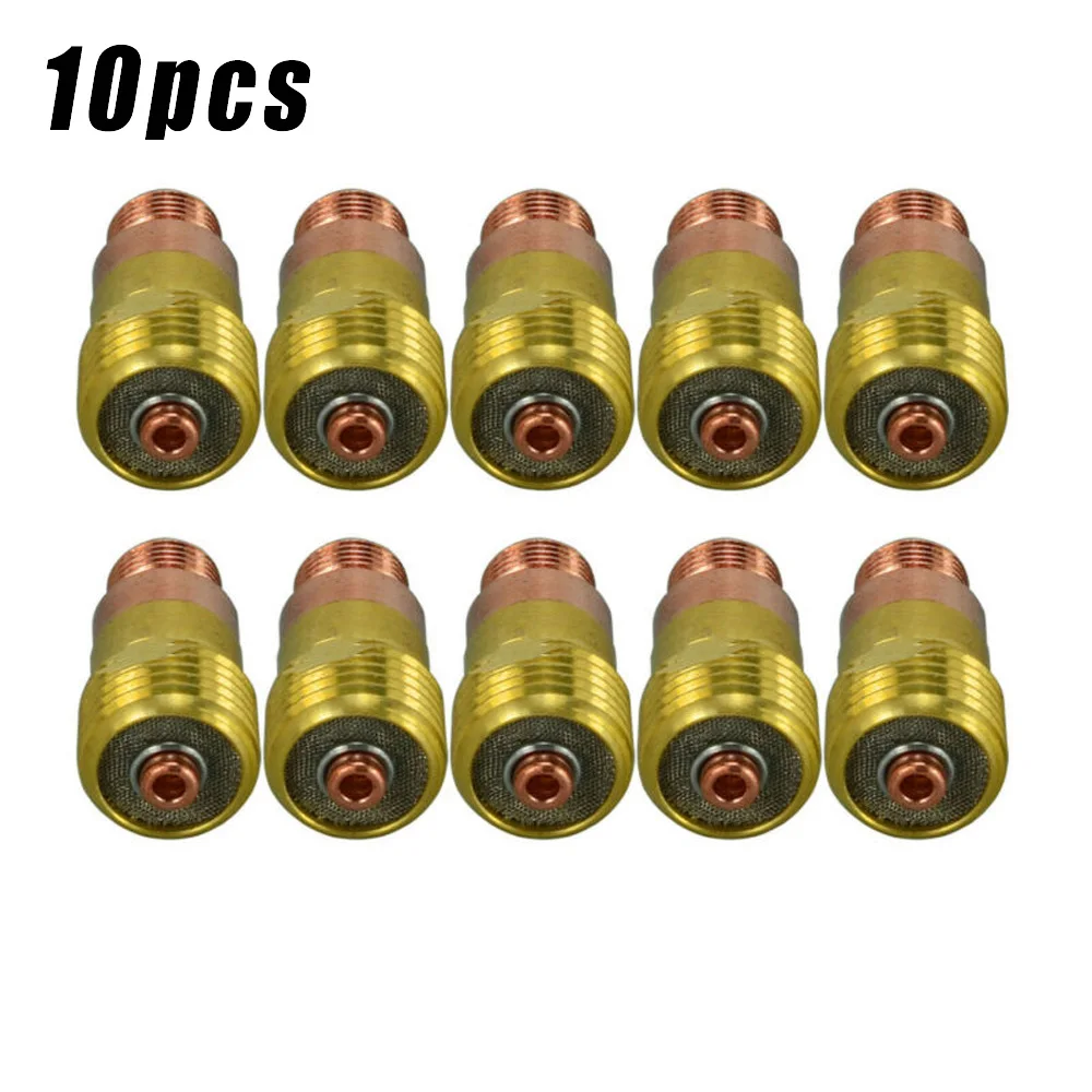 20шт TIG Stubby газовый объектив 17GL332 10N24S 3/32 & Collet Kit DB SR WP 17 18 26 прочный Tig сварочный факел