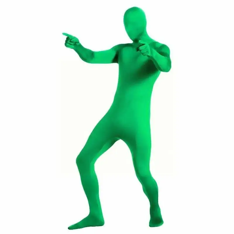 Photography Accessory Bodysuit Photo Stretchy Body Effect Screen Video Green Comfortable Suit Invisible Chroma Key Tig P9R7 | Электроника