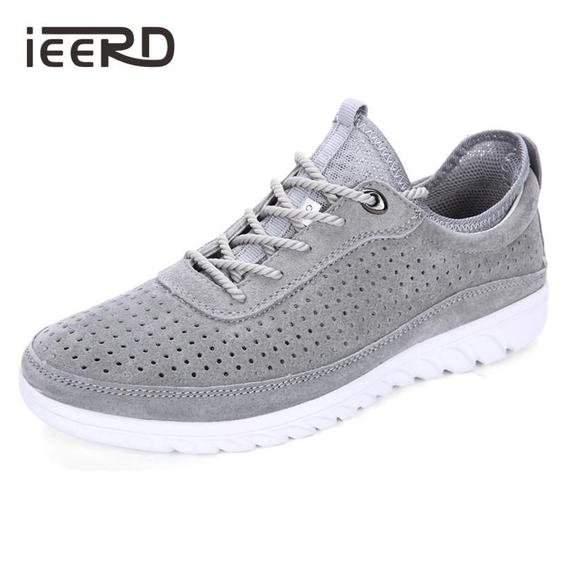 

Повседневная обувь из натуральной кожи, мужские замшевые лоферы, Мужские дышащие туфли на плоской подошве, Лидер продаж, мокасины