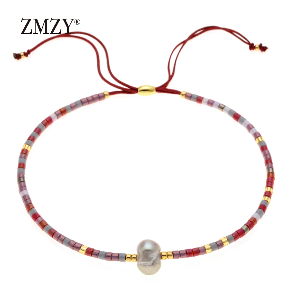 Женский шарм браслет ZMZY в богемном стиле с кисточками и бусинами цепочка виде