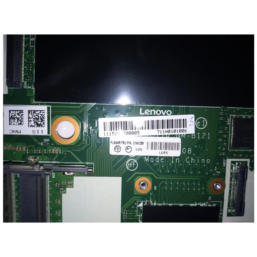 Lenovo ThinkPad P71 E3-1505M интегрированная материнская плата для ноутбука DP710 NM-121 FRU 01AV389 |