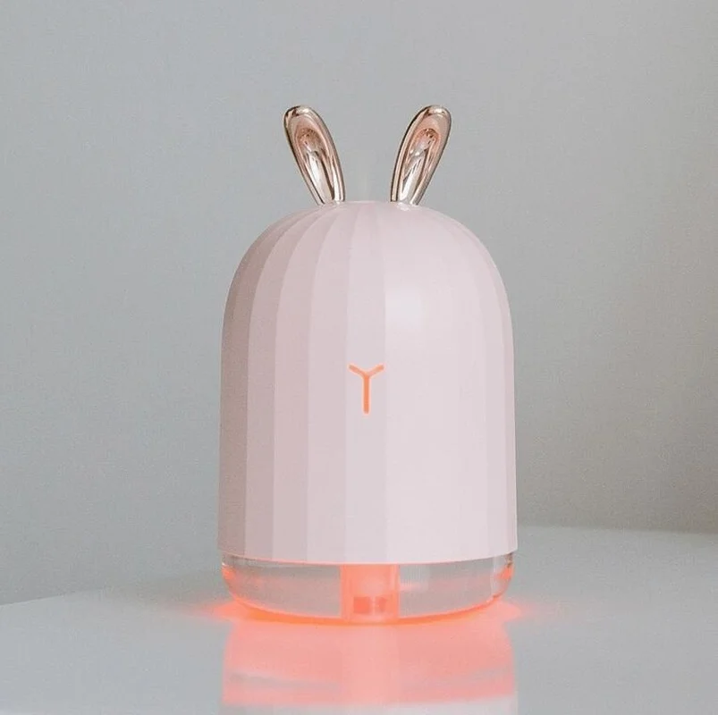 

Ultrasonic Air Humidifier High Quality 220ML Aroma Essential Oil Diffuser for Home Car USB Fogger Mist Maker with LED Night Lamp