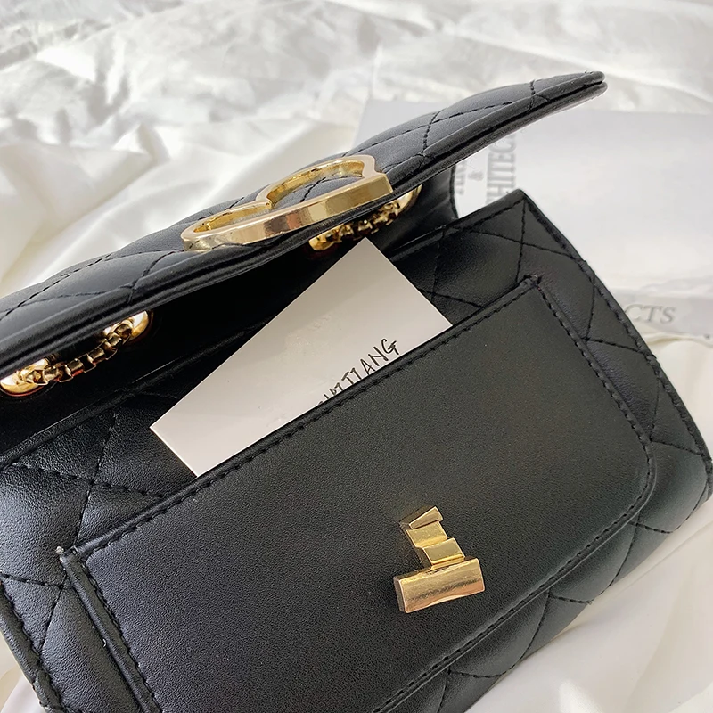 

New Woman Shoulder Bag Fashionable Simple Chain Messenger Bag High Quality Luxury Designer Handbag 2021 New Female Underarm Bag