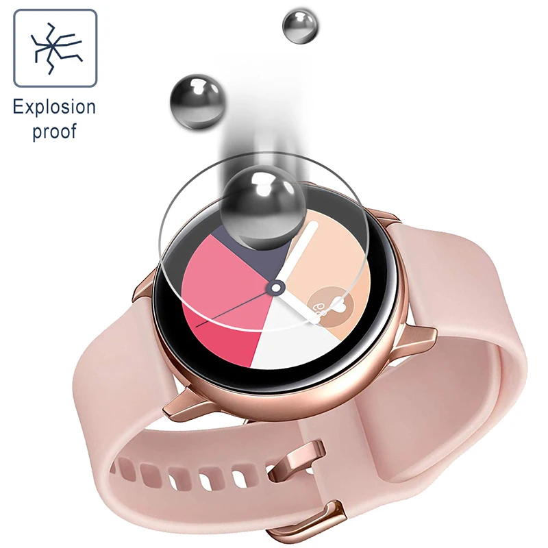 Защитная пленка Pantalla для Samsung Galaxy Watch Active 2 мягкая 40 мм 44 42 46 мм|Защита экрана часов|