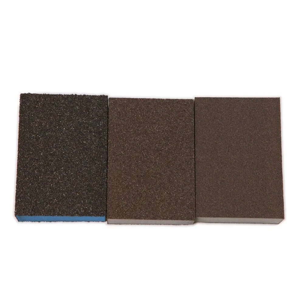 

Fixmee 3pcs Polishing Sanding Sponge Block Pad Set Sandpaper Assorted Grit 80 180 320