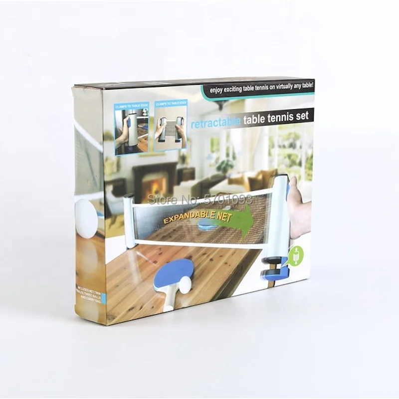

Профессиональный Спортивный Тренировочный Набор для настольного тенниса, ракетка с лезвием, сетчатая сетка для пинг-понга, студенческое сп...
