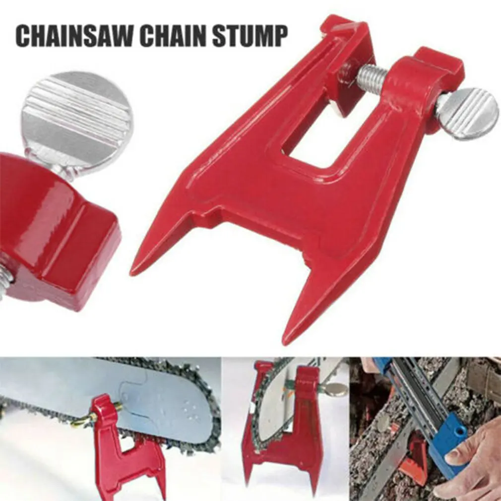 

Stump Vise Saw Chain Sharpening Filing Tool Bar Clamp Chainsaw Accessories Filing Professional Saw Chain Holder Saw Chain