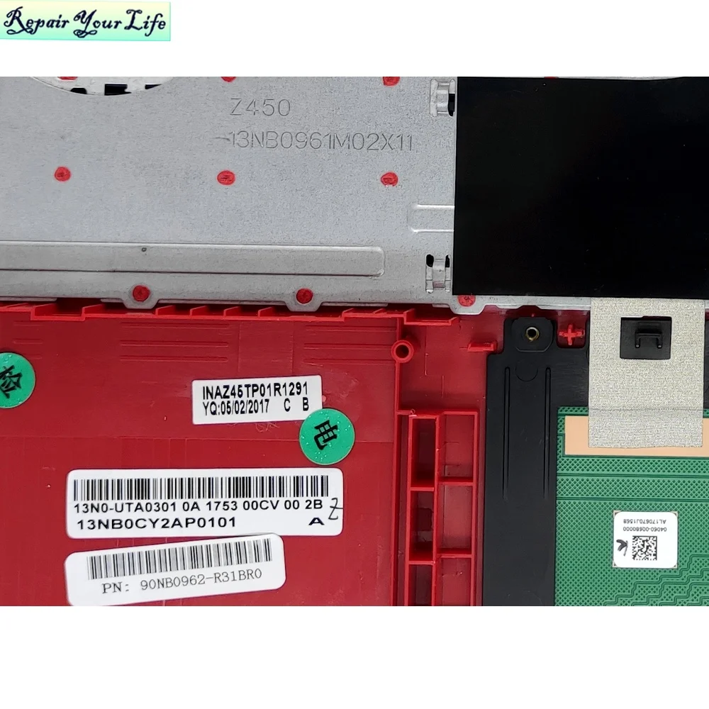 Бразильская клавиатура верхней крышки ноутбука BRA Brazil для Asus Z450 Z450LA Z450L 13NB0961M02X11 13NB0CY2AP0101 90NB0962 RG1BR121.