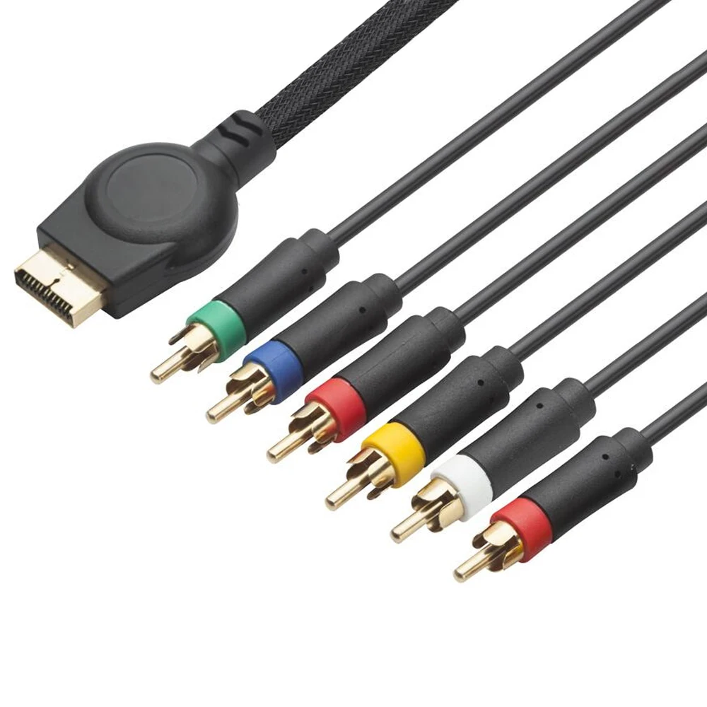 

Высококачественный Многокомпонентный AV-Кабель 1,8 м/6 футов для PlayStation 2 для PlayStation 3 для PS3 для PS2, игровой кабель, аксессуары для игр