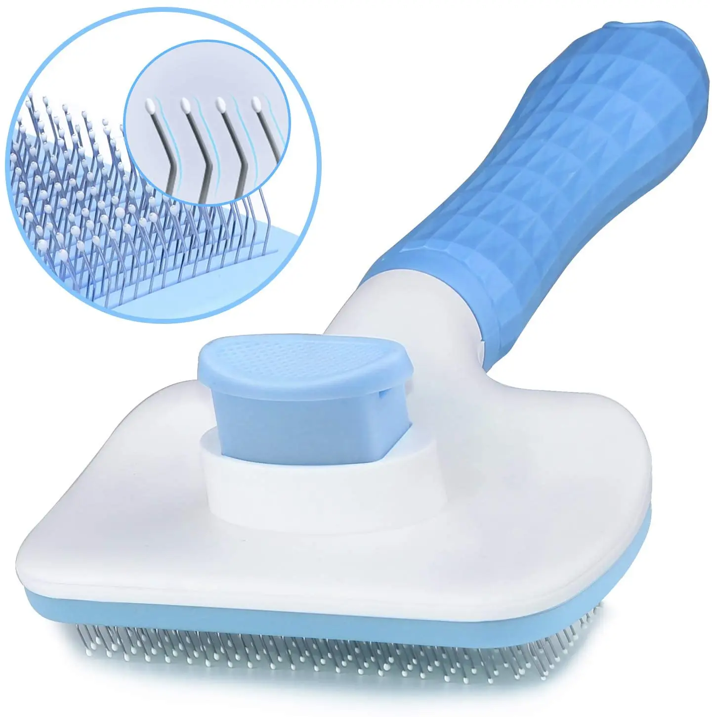 

Dog Hair Removal Comb Grooming Detachable Knotting Comb Cat Long Hair Brusher Pet Comb Automatic Brush Trimmer Pet Products
