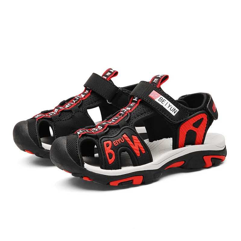 

Boy's Beach Outdoor Closed-Toe Sport Sandals Little Big Kids Summer Sport Water Quick-Drying Sandalias Size 26-38