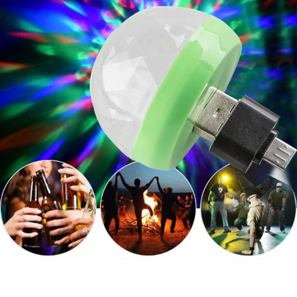 USB звук управление портативный шарообразный украшения мини RFID блокирующий